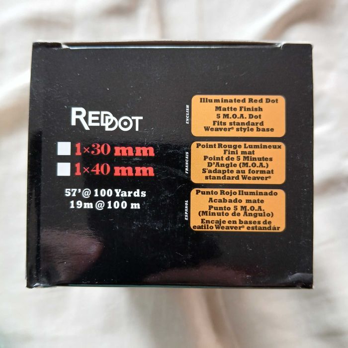 Luneta Red Dot 1×40 mm,noua