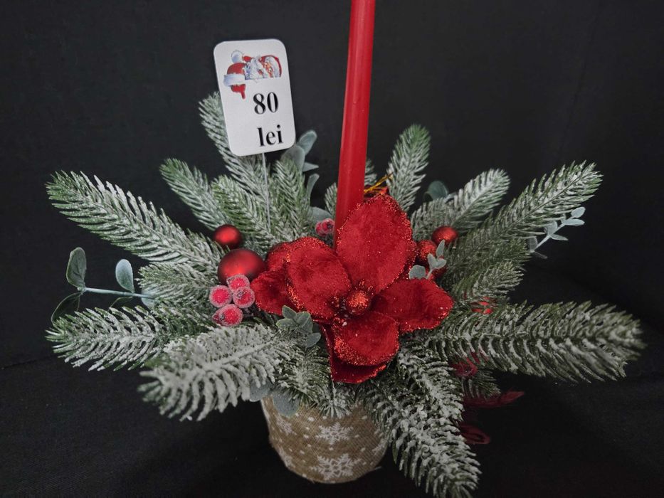 Aranjamente de masa si decoratiuni de Craciun