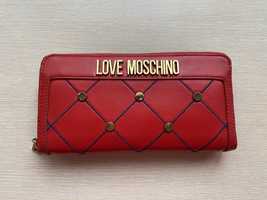 Дамски портфейл Love Moschino, Vichy