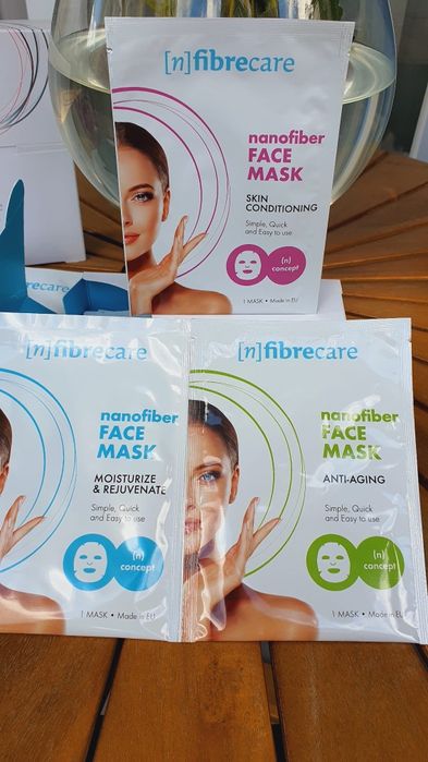 Masca dermato-cosmetica uscata, pe baza de nanofibre de carbon