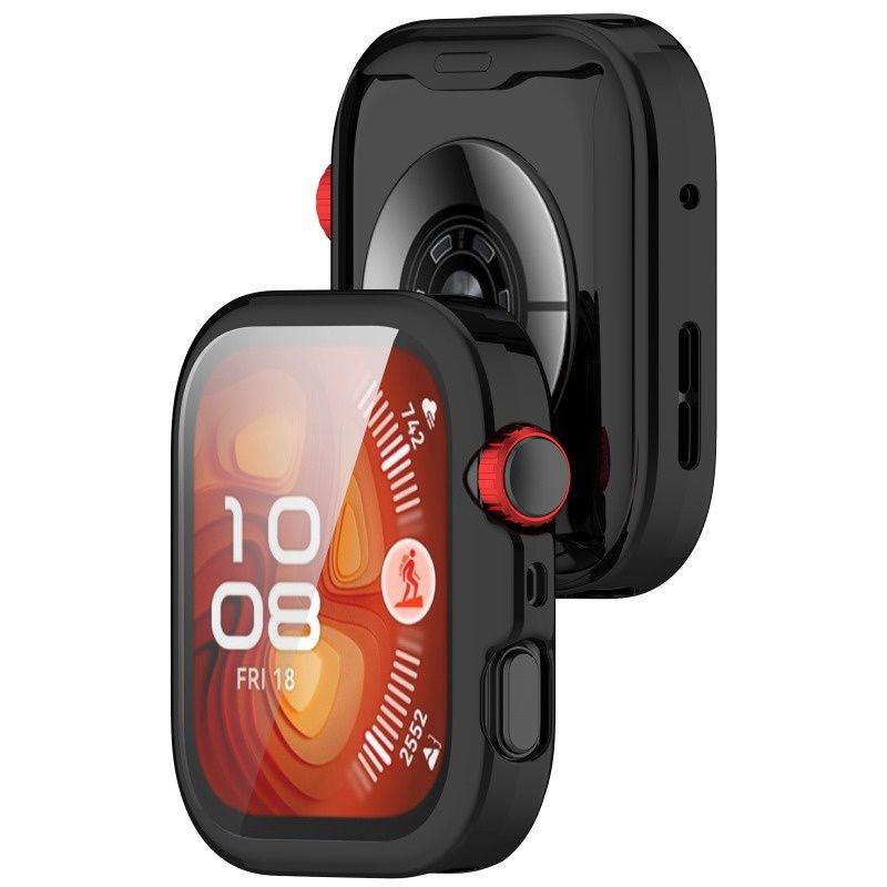 Huawei Watch Fit 4 / 4 Pro / Мек силиконов TPU кейс с протектор