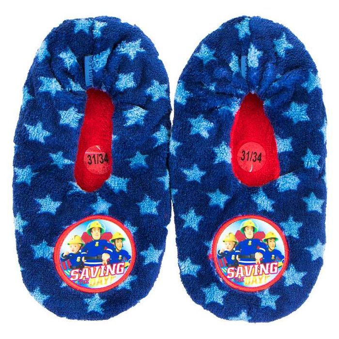 Papuci de casa, noi cu Pompierul Sam, marimi 23/26, 27/30, 31/34