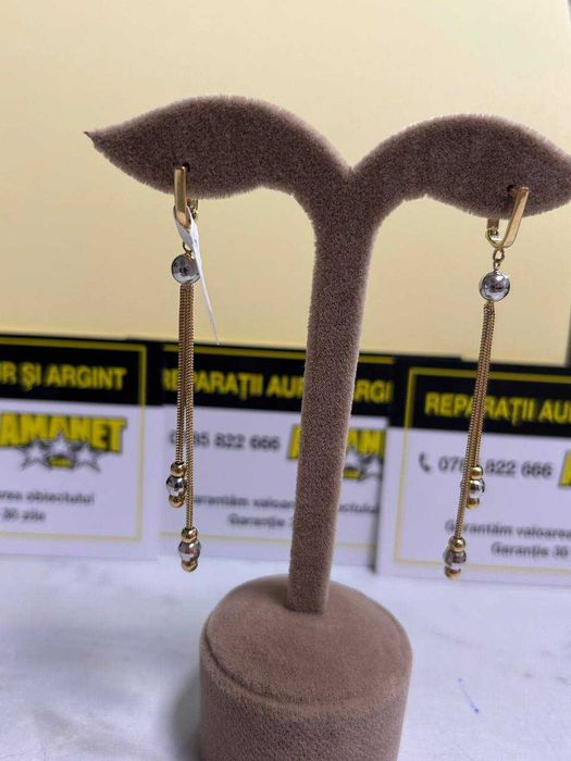 cercei aur 5.40gr 14k (m2) staramanet