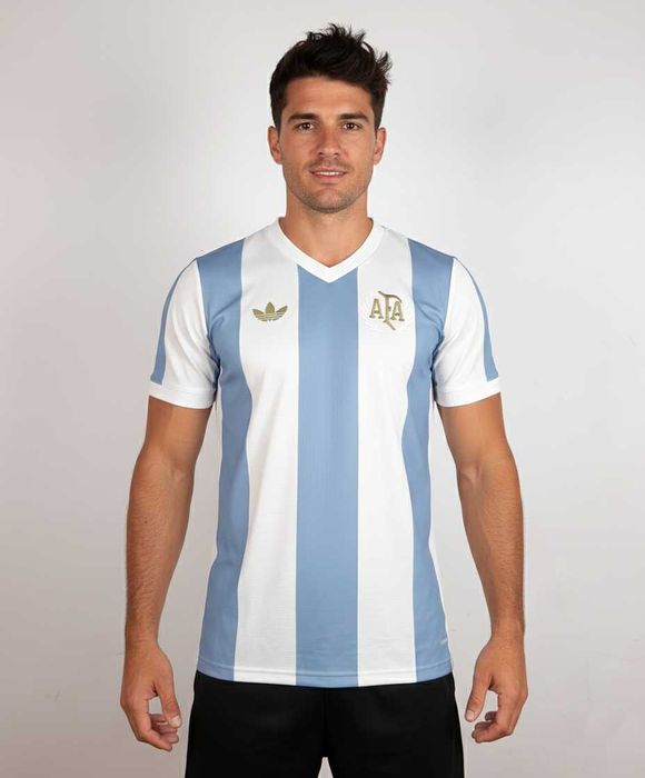 Adidas Argentina Anniversary - Оригинална мъжка футболна тениска р-р S