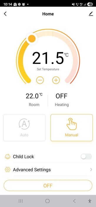 Vand termostat Smart Wi-Fi pentru Centrala, control din telefon