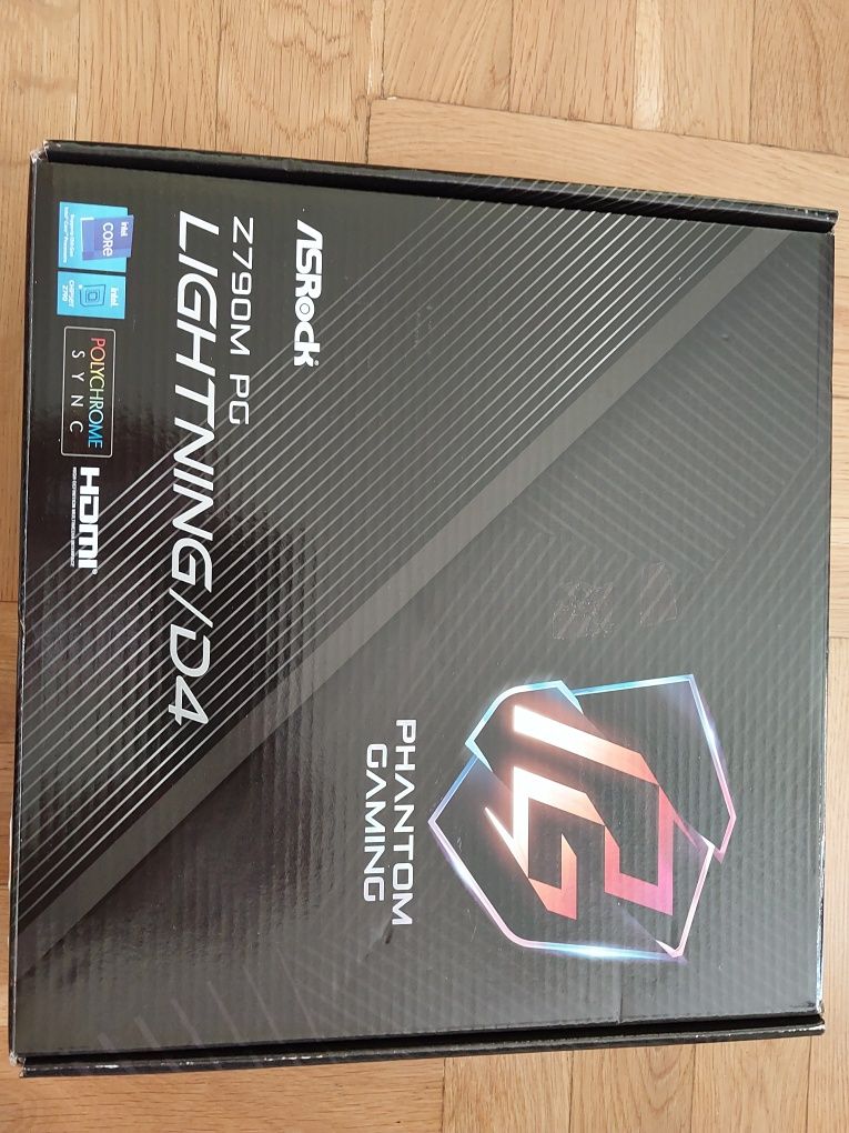 НОВА ASRock Z790M Phantom Gaming Lightning D4 , 12, 13 и 14 Gen