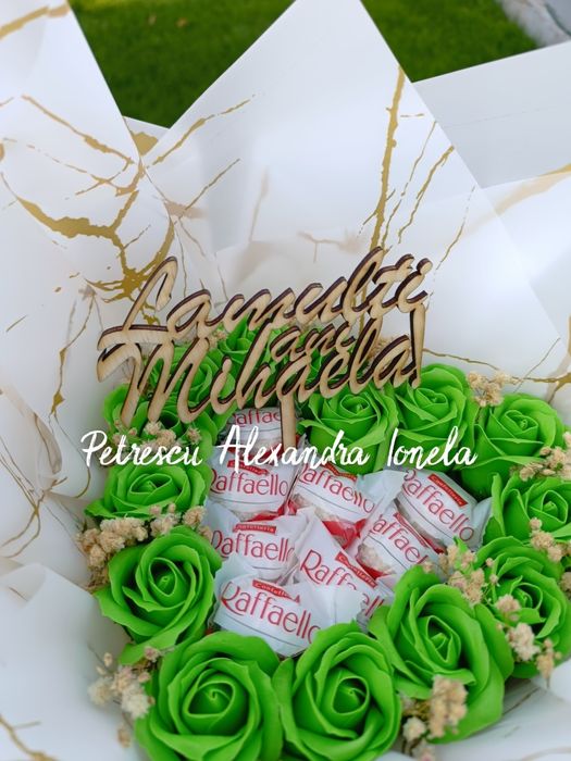 Buchete trandafiri sapun