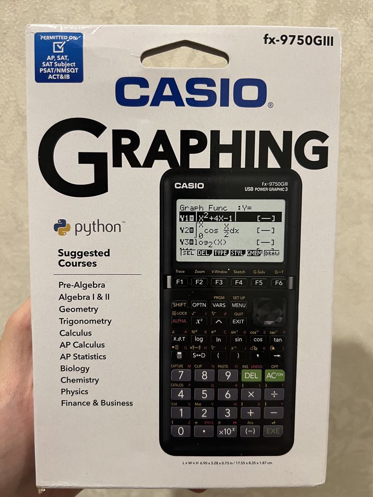 Casio FX-9750 GIII графический калькулятор.