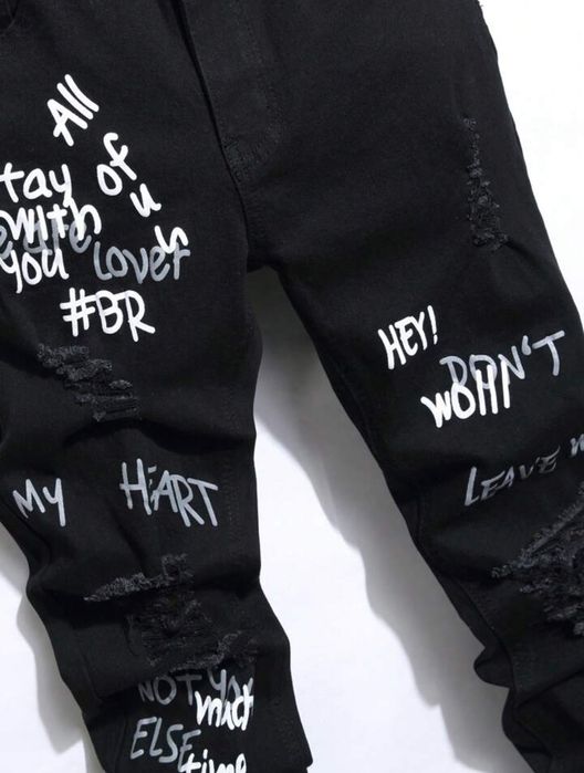 Blugi trapstar negri