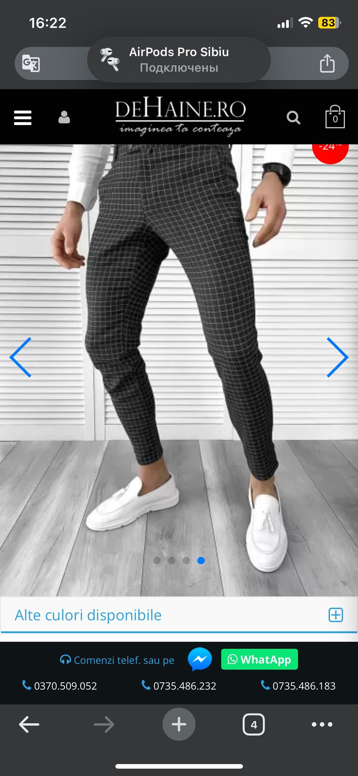 Pantaloni pentru bărbați