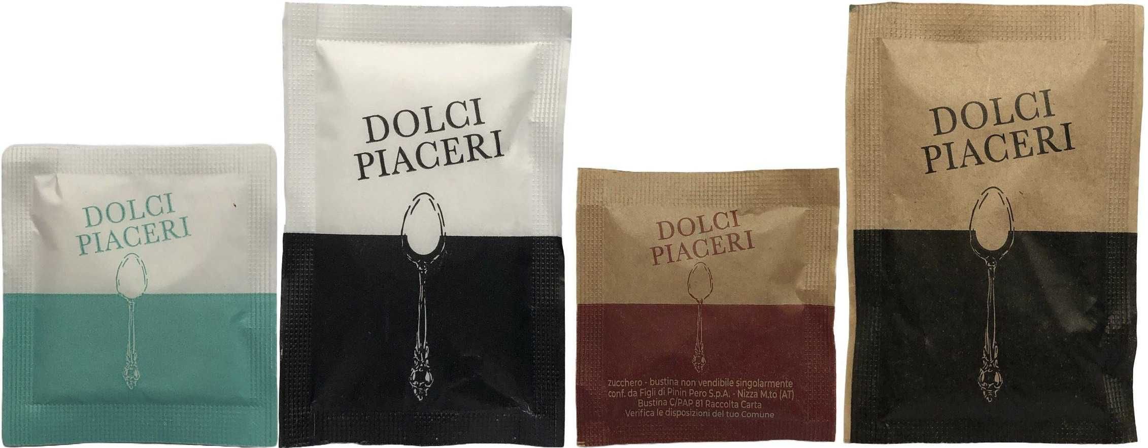 захар DOLCE PIACERI 2,5гр/5гр индивидуално пакетира внос ИТАЛИЯ видове