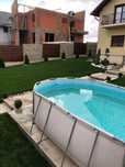 Gazon rulou si plante ornamentale