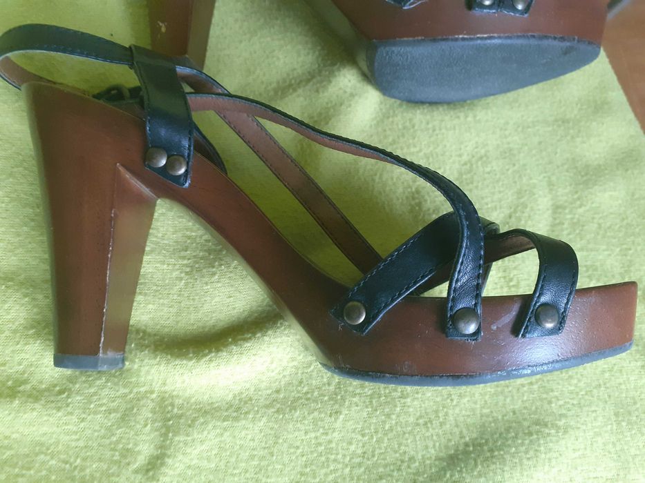 Дървени сандали Hilfiger