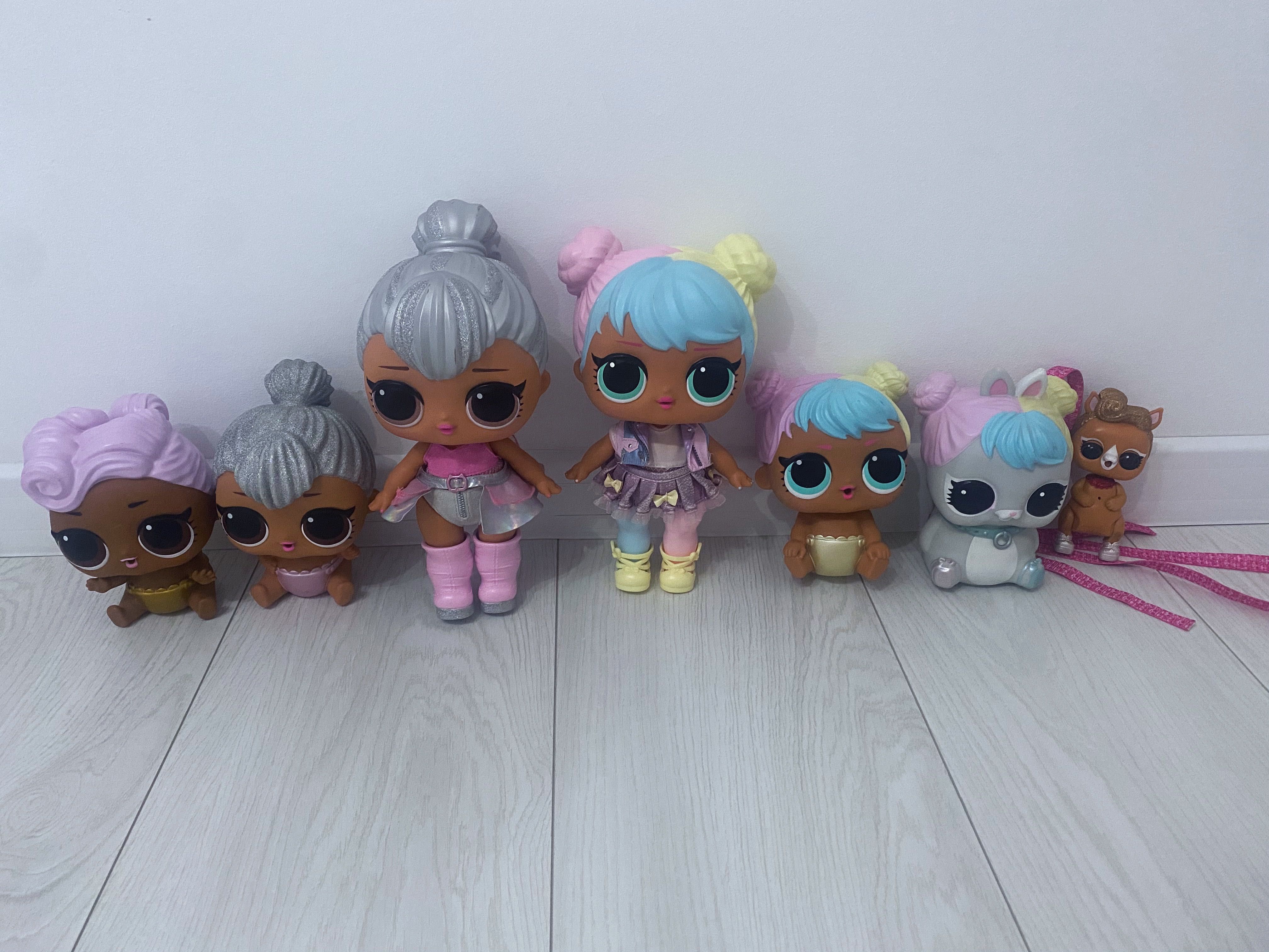 Lot jucarii fete + suport jucarii LOL , Animators , My little Pony