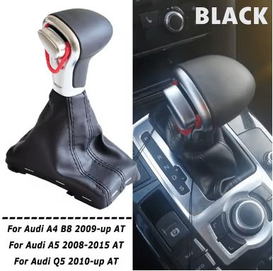 Топка с маншон №3862 за скоростен лост за Audi A6 C6 A3 8P A4 B8 A5 Q5