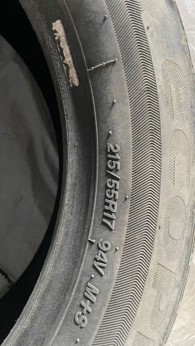 215 55 R17. 4 шт Торг есть! Звоните пишите Шина, резина, летняя резина
