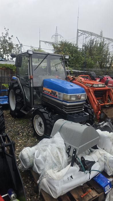 Tractor japonez cabina yanmar kubota rate, freza