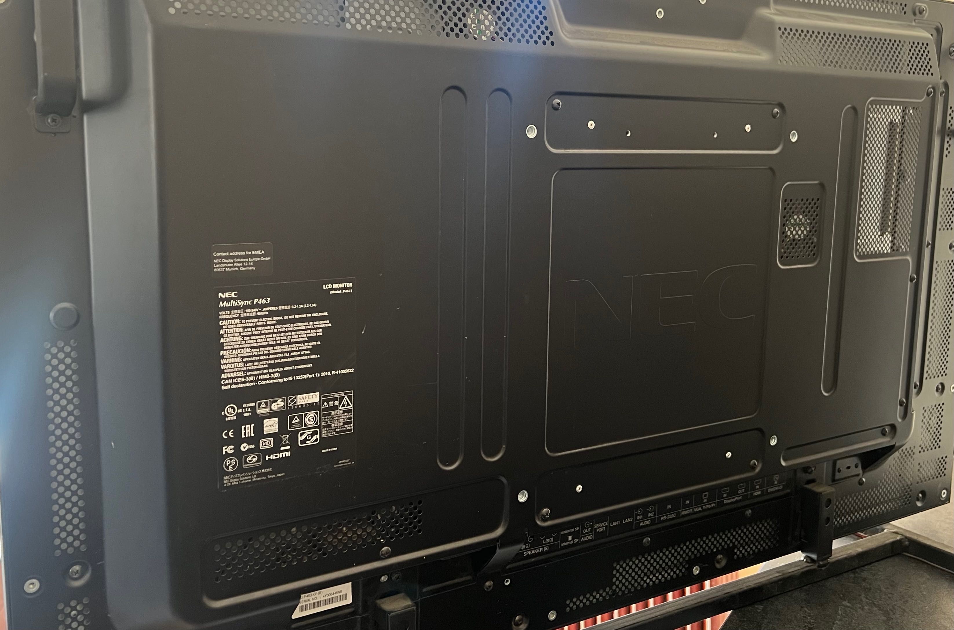 LED Телевизор NEC MultiSync P463