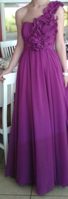 БАЛНА  лилава рокля едиствен модел произведен