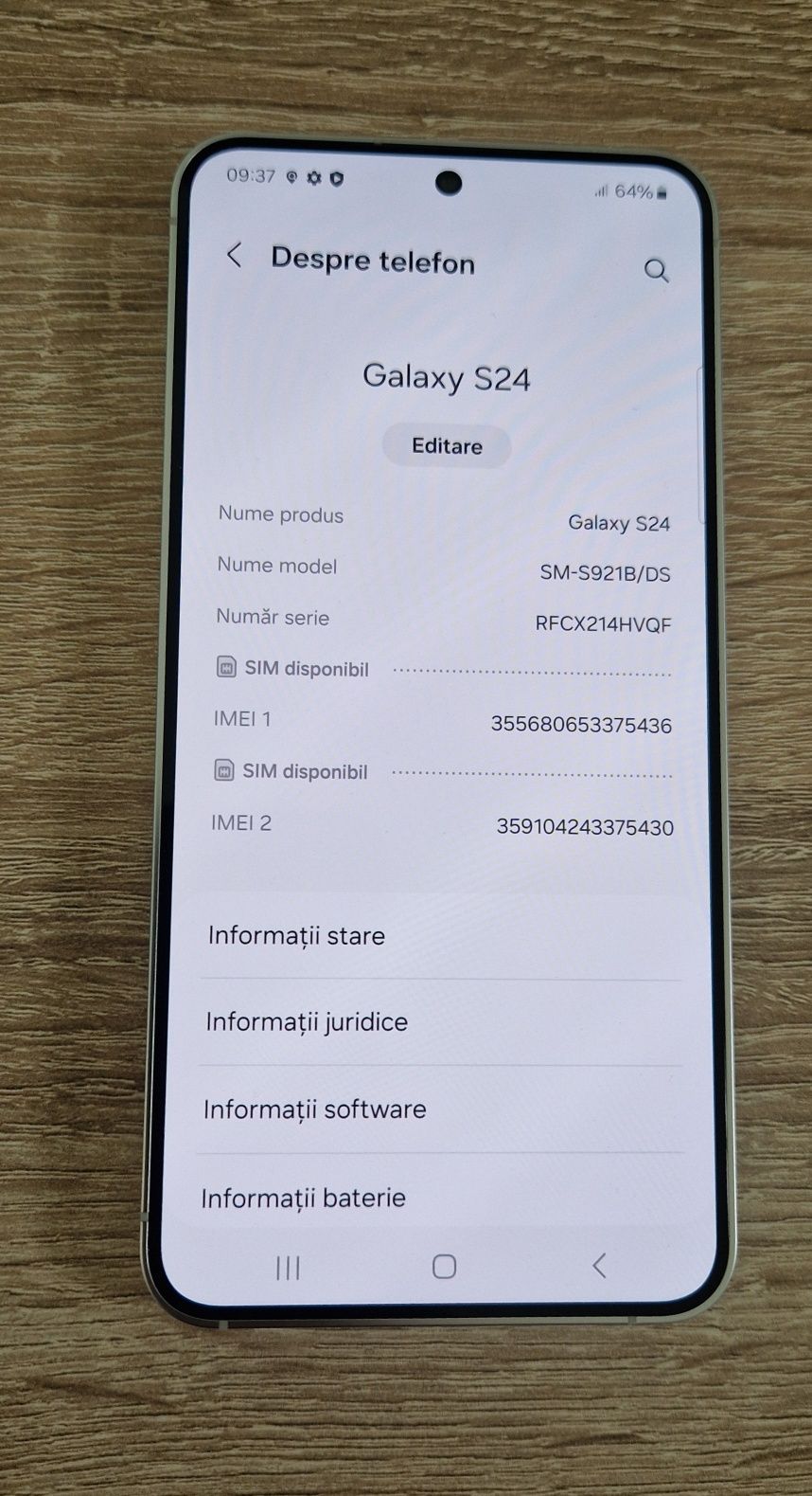 Samsung Galaxy S24 - Ok Amanet - Tic Tac Constanta