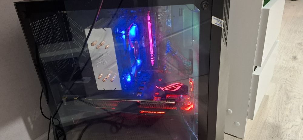 Игровой пк и монитор