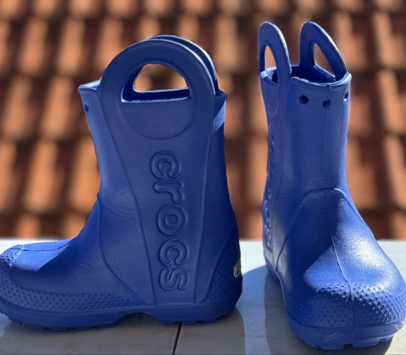 Cizme de ploaie copii Crocs – Kids’ Handle It Rain Boot
