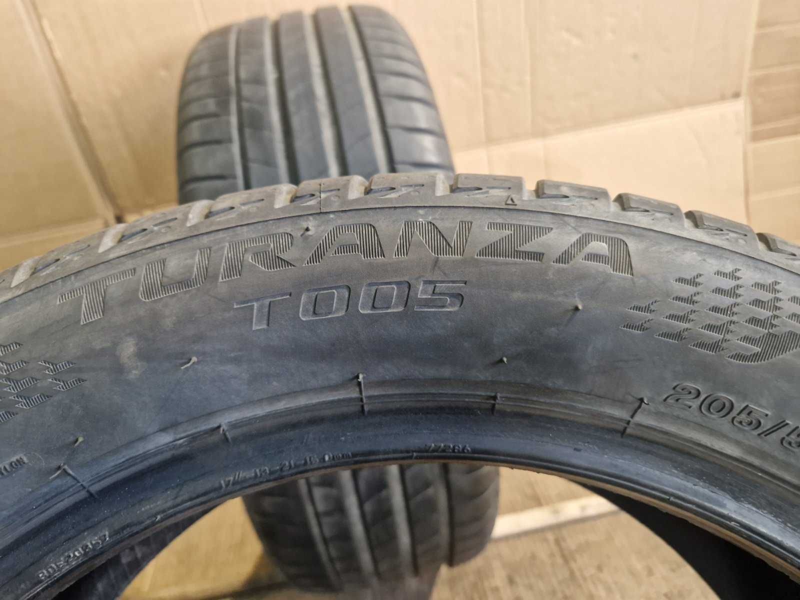 2 Bridgestone R17 205/55
летни гуми DOT0222