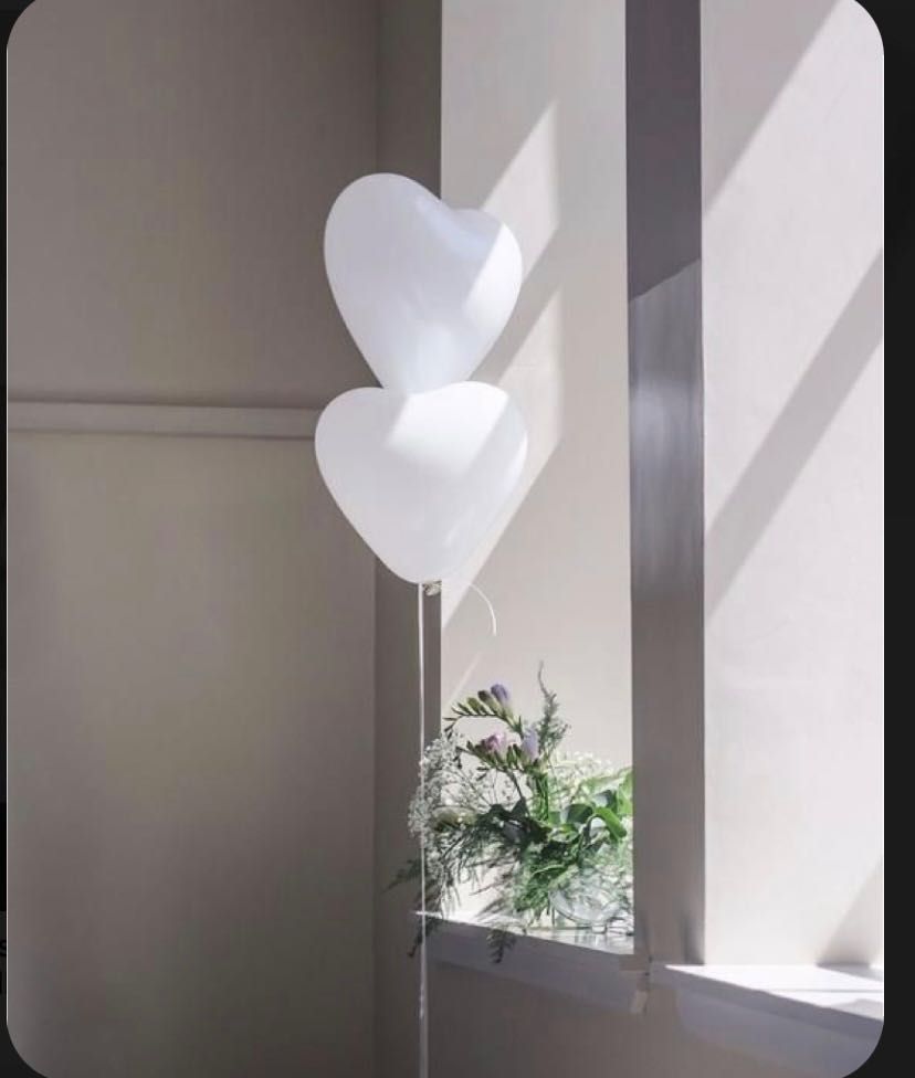 Балони сърце-10бр
