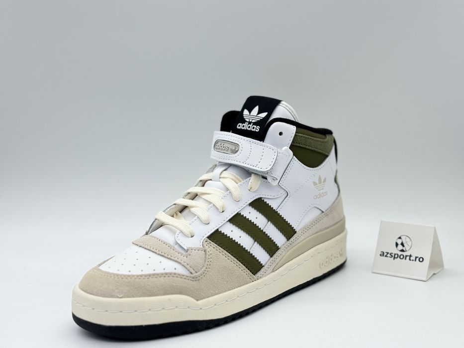 Adidas Forum Mid Noi Originali (42; 42 2/3; 44)
