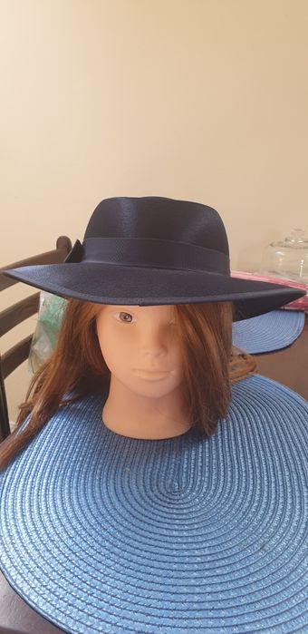 Pălărie blue marine pentru nuntă