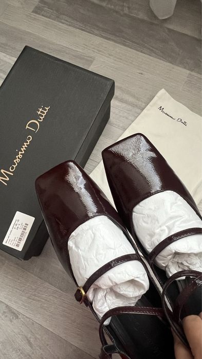 лакированный туфли Massimo Dutti