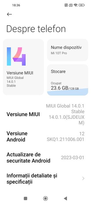 Telefon Xiaomi MI 10T PRO 5G 108 mpx AnTuTu  770000