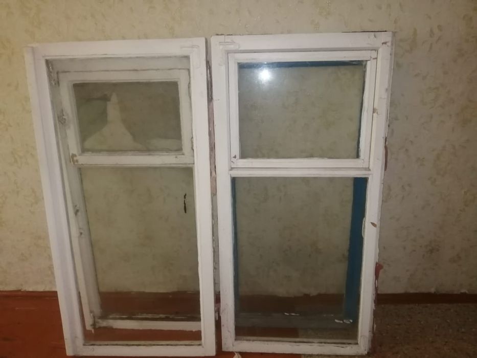 Деревянные рамы со стеклом