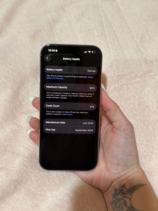 Iphone 16 Pro, White Titanium, 256GB