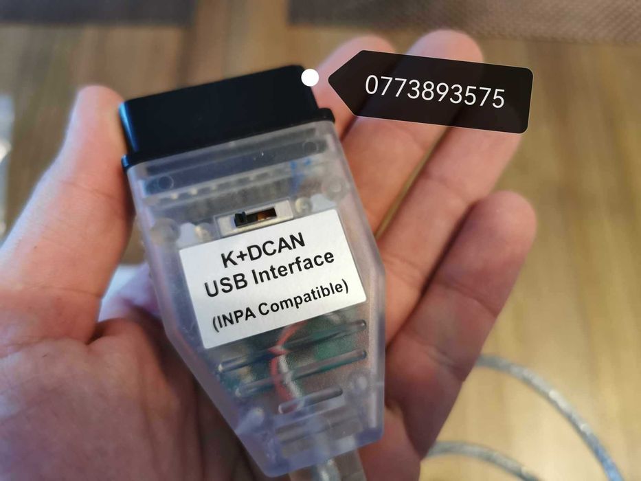 Diagnoza auto BMW INPA  K+DCAN e46 FT232RL tester masina interfata