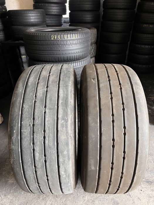2 anvelope camion 385/55/22.5 , Michelin , DOT 2023 , 8-9 mm