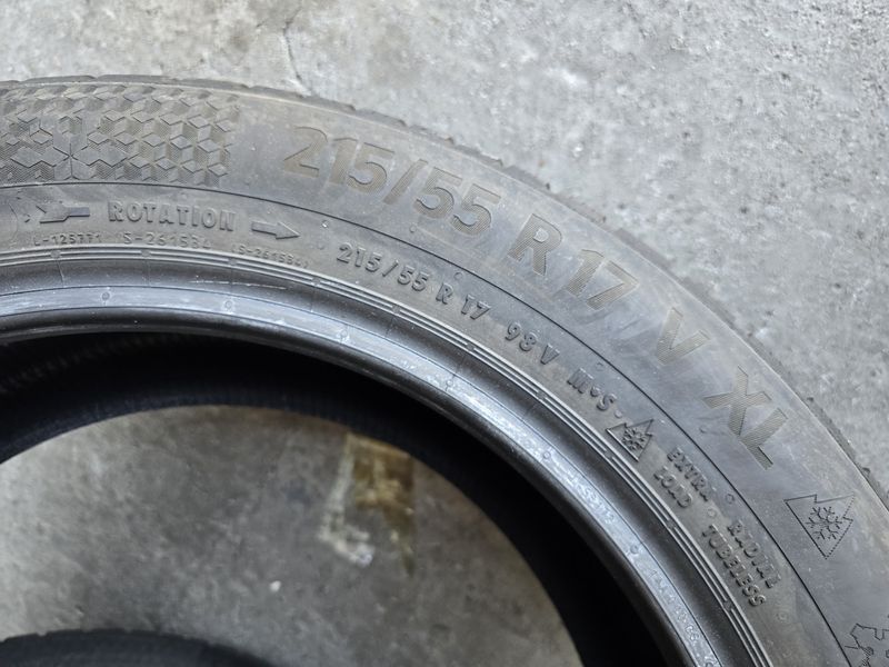 215/55/17 Continental 4бр