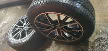 Jante Audi Sport 20 in design cu 5 spite en-V cu Anvelope de iarna