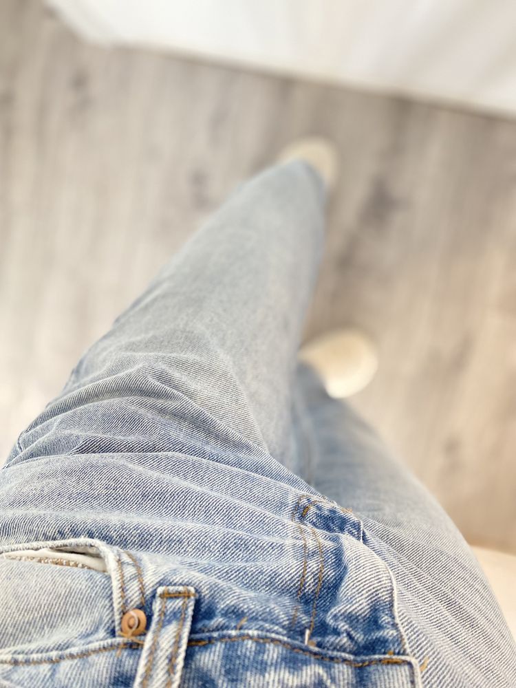 Blugi H&M largi S-M