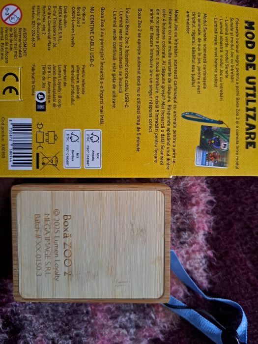 Expeditie in jurul lumii 2, catalog + boxa + set cartonase complet +