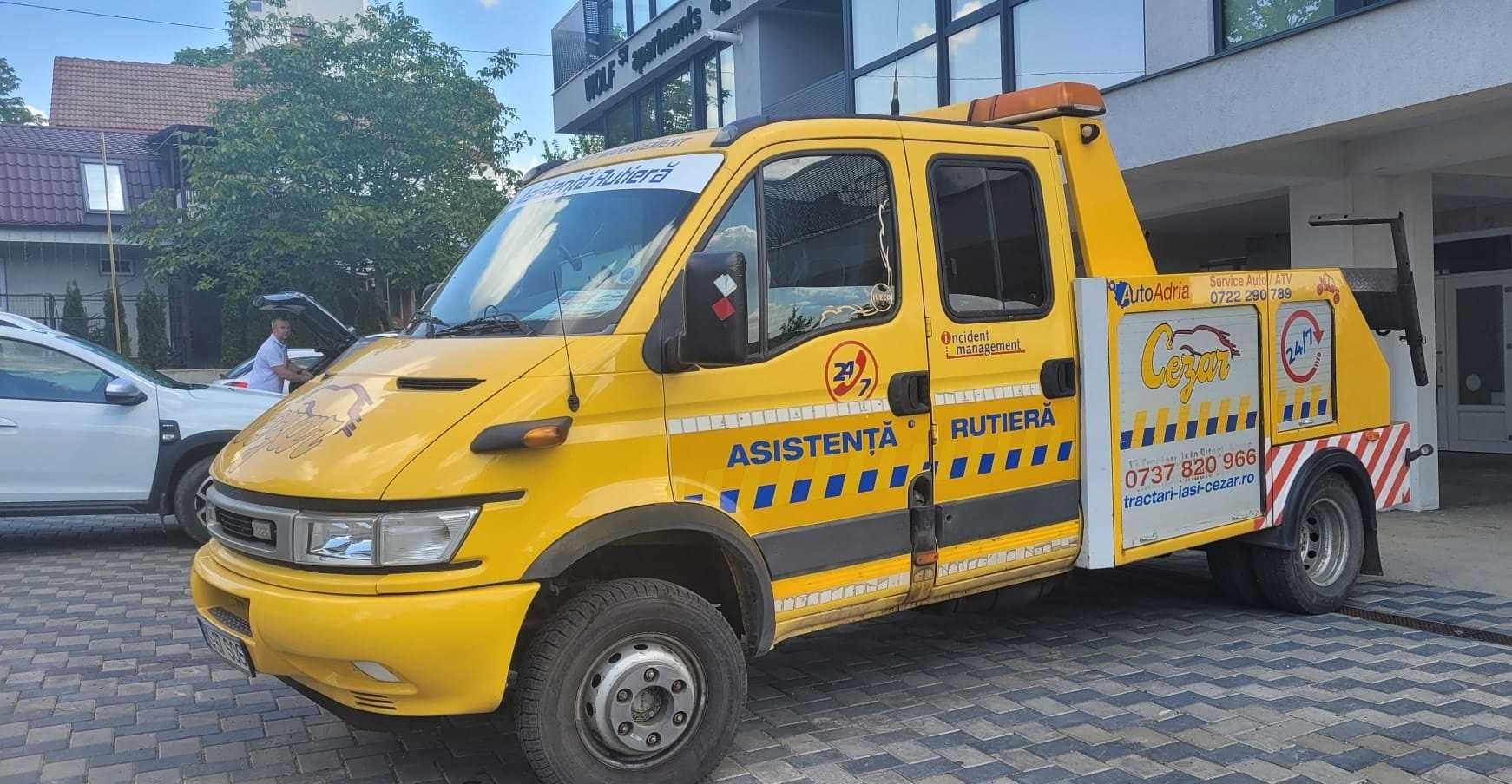 tractari -Recuperator SG 24 , Furculiță Iveco Daily 65c15 / 7 locuri