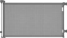 Barieră extensibilă, copii/animale, 0–150 cm, gri, retractabilă