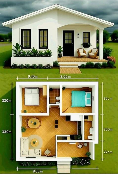 Case pe structura metalica