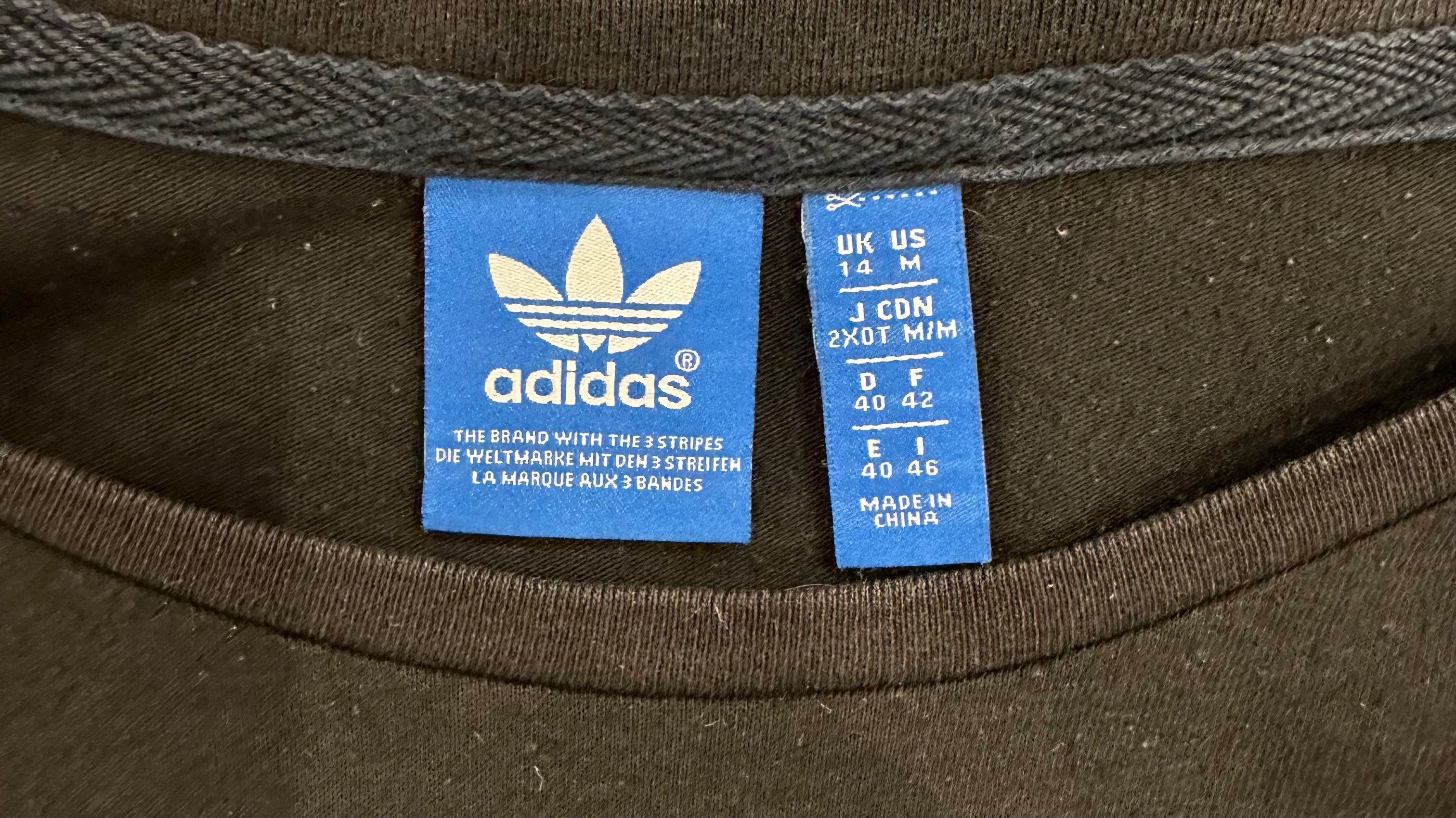 Adidas Тениска Черна