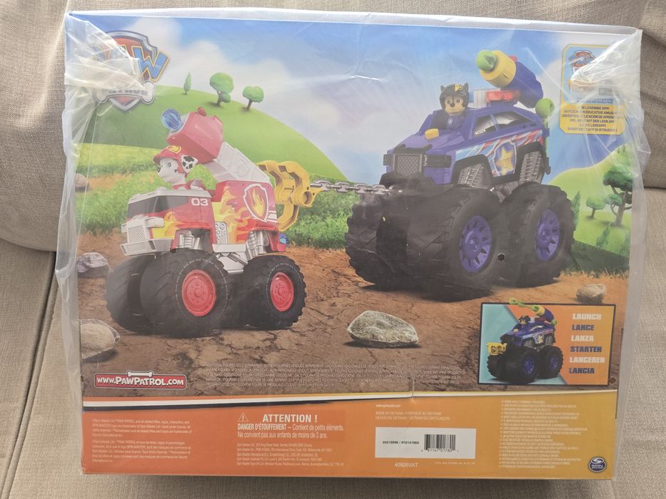 Пес Патрул чейс голям камион - paw patrol deluxe Monster Truck