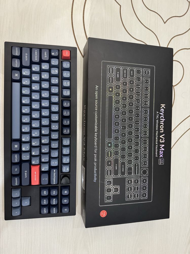 Продается механическая клавиатура Keychron V3 Max