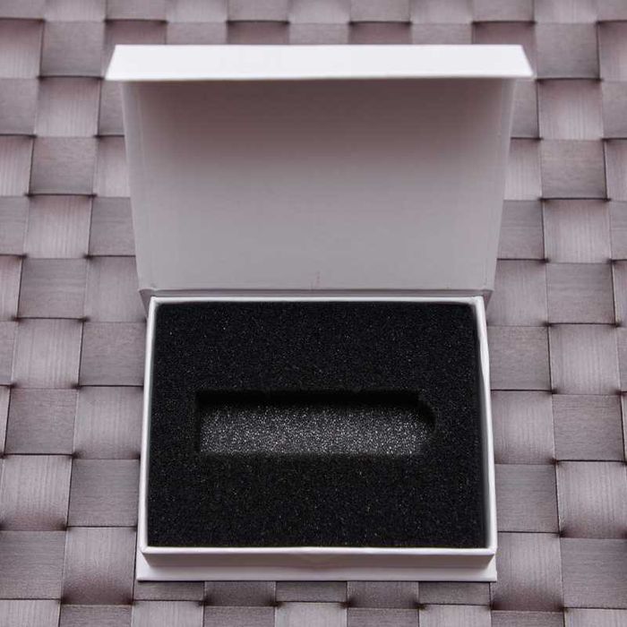 Cutie din carton pentru memorie USB, Stick, Alba, Magnet