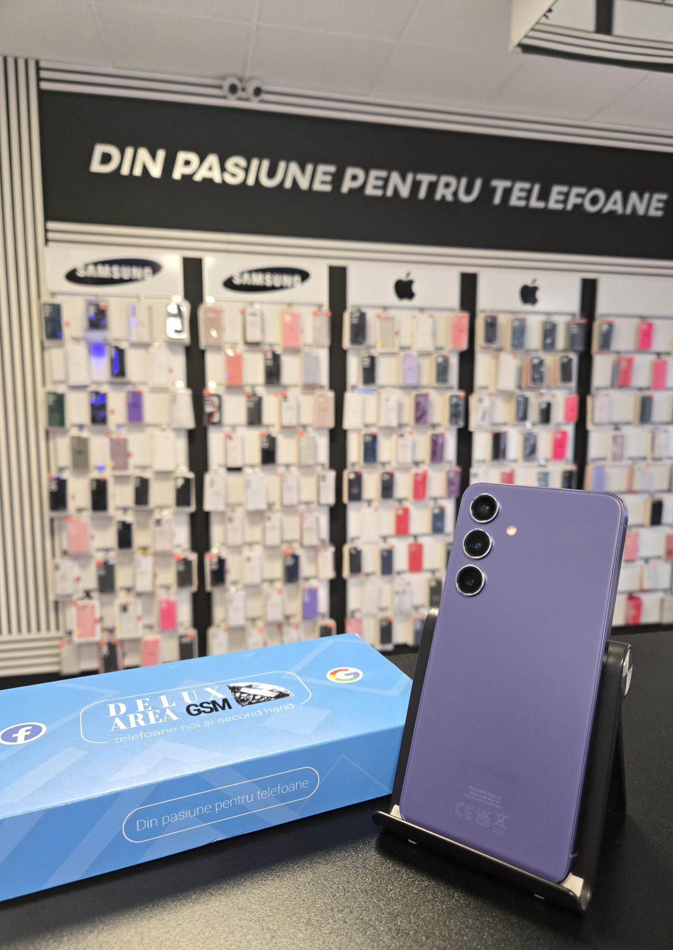 Samsung Galaxy S24 / Cobalt Violet / DeluxGSM