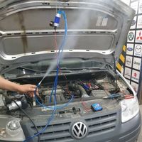 Проверка двигателя дымогенератором,компьютерная диагностика автомобиля