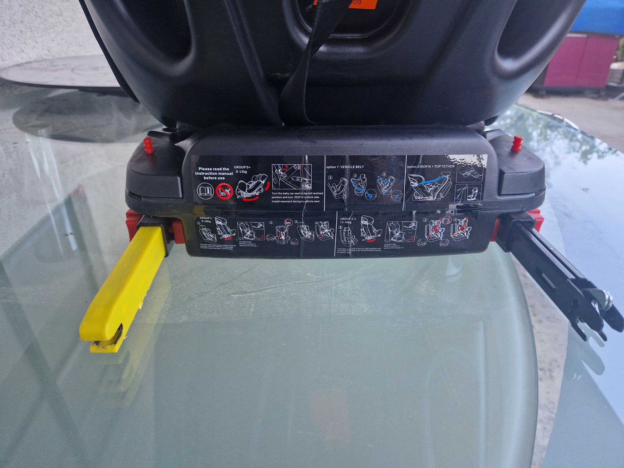 Стoлче за кола с повреден isofix